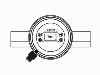 Drawing OAGXL Guide Camera and Prism Side