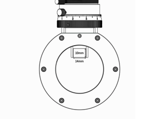 Drawing OAGXL Telescope Side