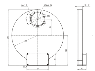 OFW72i Mechanical Drawing