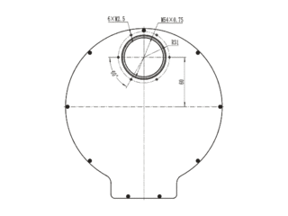 OFW72i Mechanical Drawing