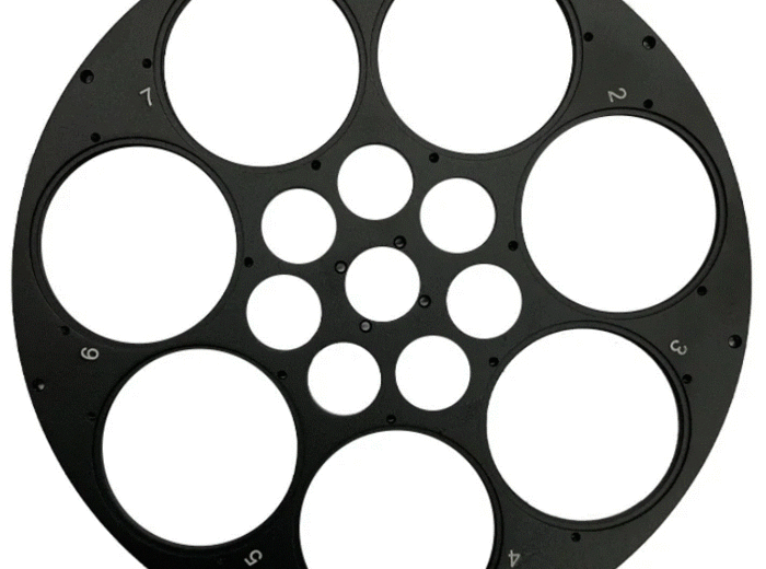 Filter Wheel Carousell of 7 positions for 2inch filters