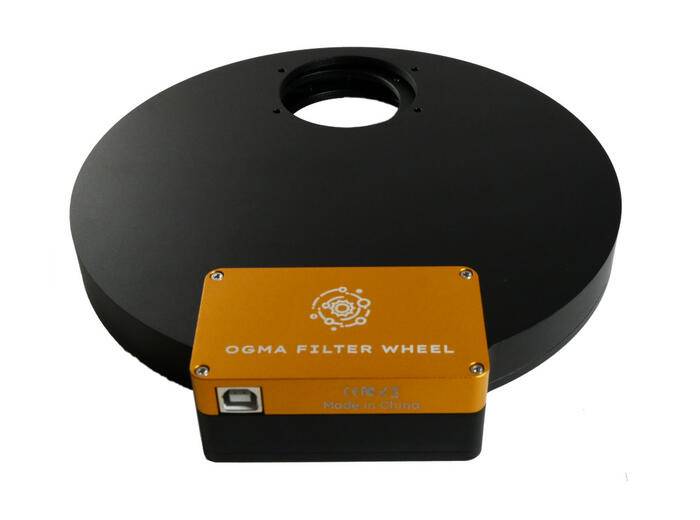 OGMA Filter Wheel of 7 positions for 2inch filters