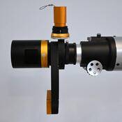 Camera, Filter Wheel, and OAG Attached to Telescope